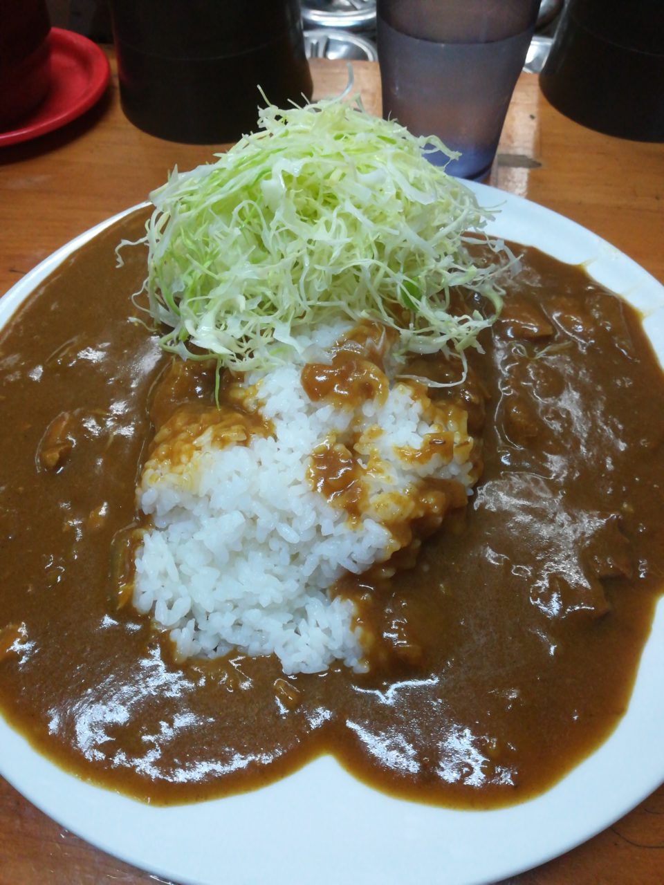 築地場内
カレー中栄