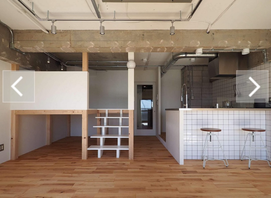 R不動産
ロフト、収納考えたらありかも。
コンクリートの梁はいらない。
塗る。