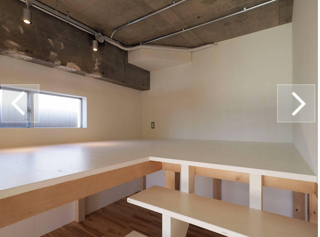 R不動産
ロフト、収納考えたらありかも。
コンクリートの梁はいらない。
塗る。