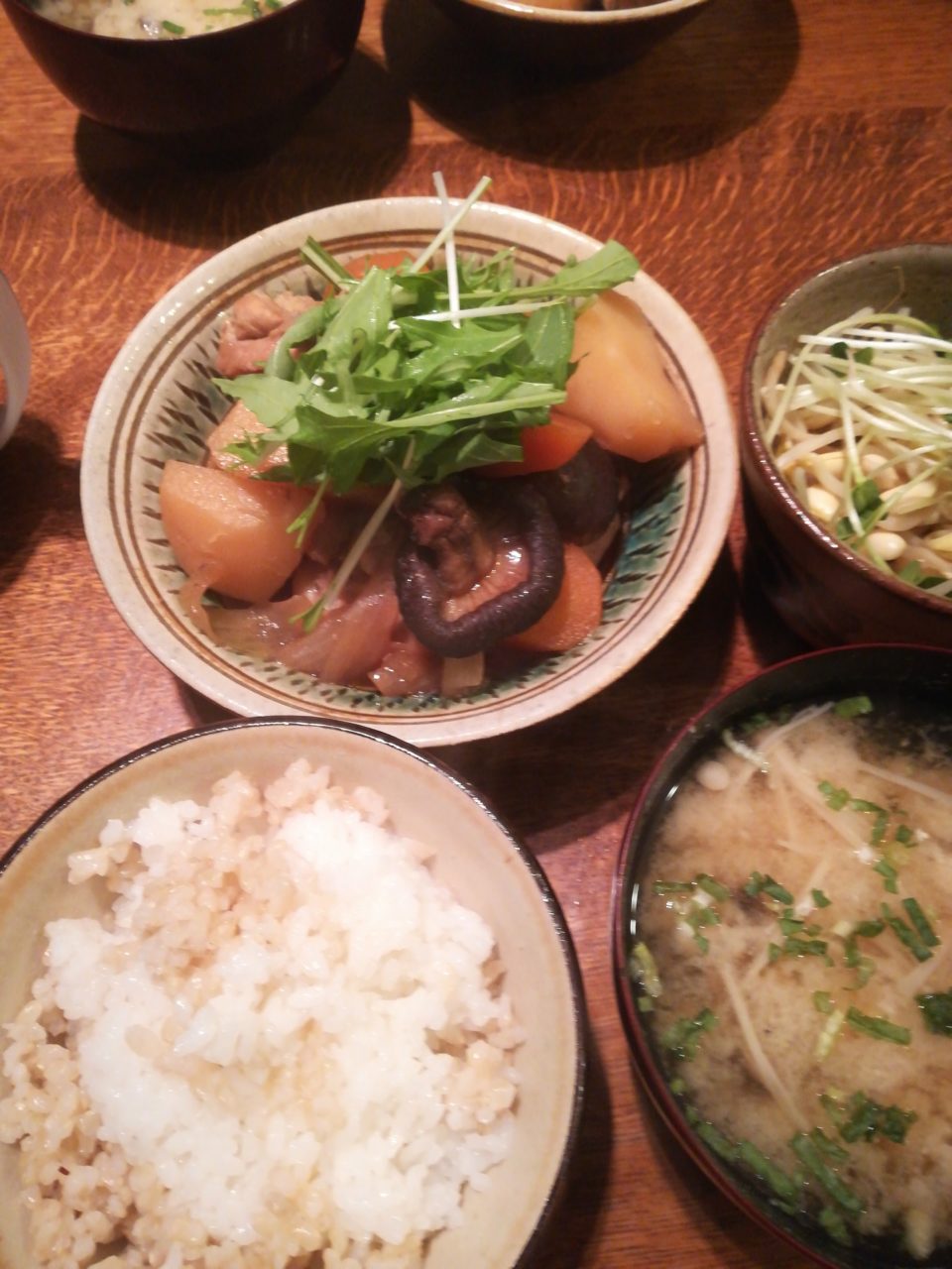 普通の肉じゃが
久々