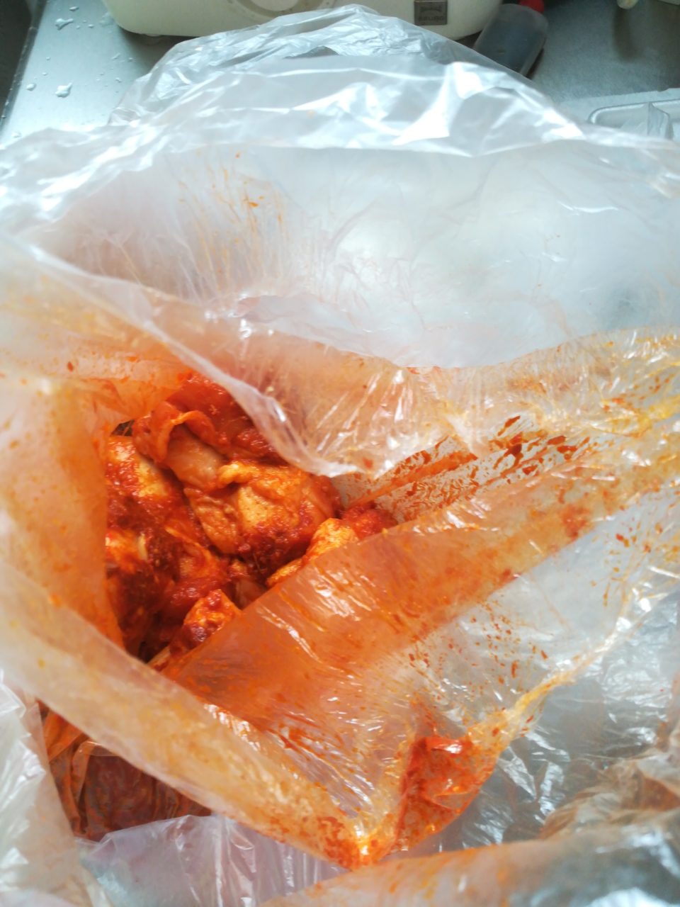 赤備え
赤チキン