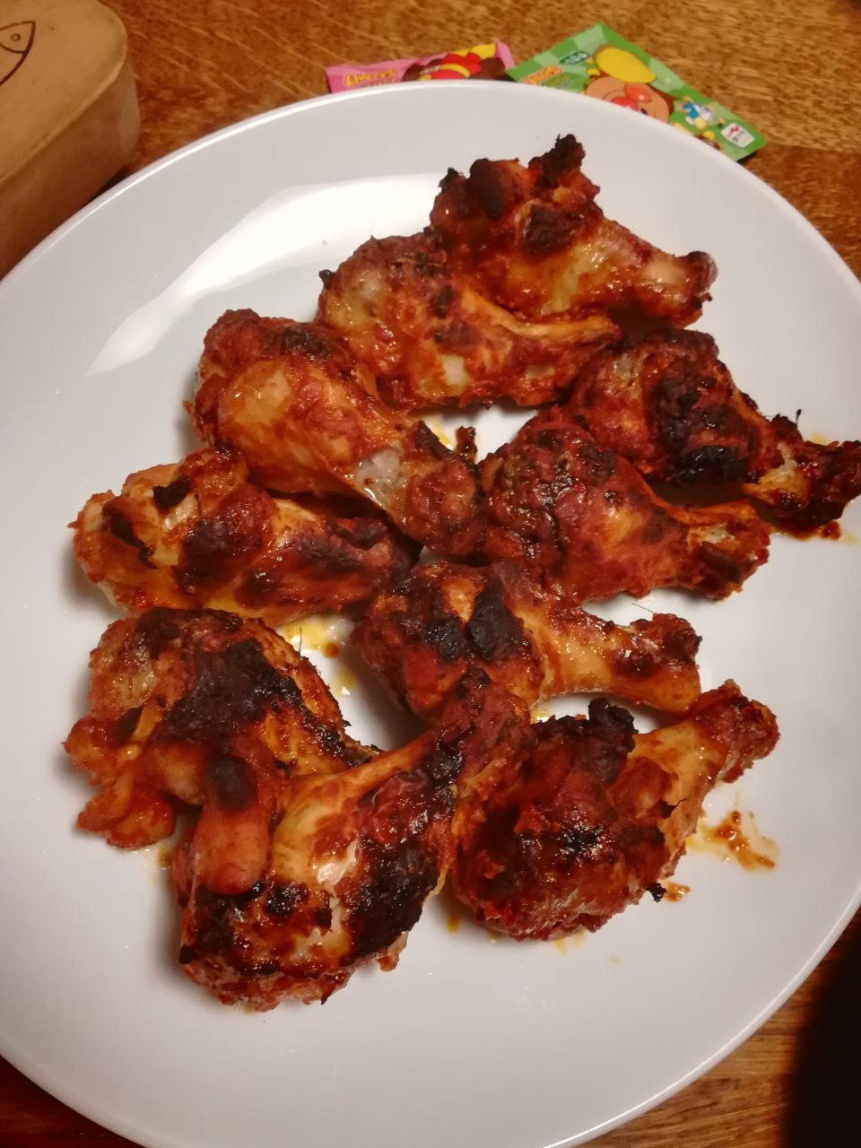 赤備え
赤チキン