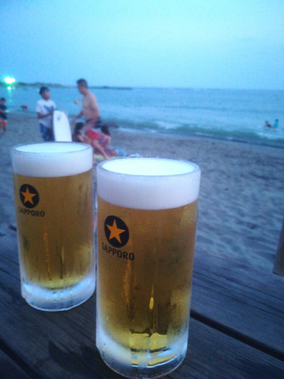 先週土曜トレーニング後の
一色ブルームーン