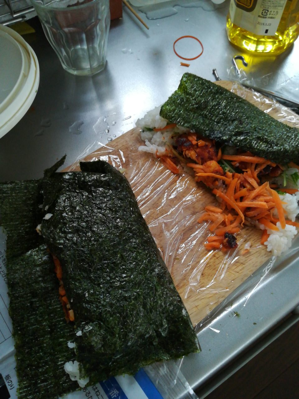 おにぎらず
3日連続