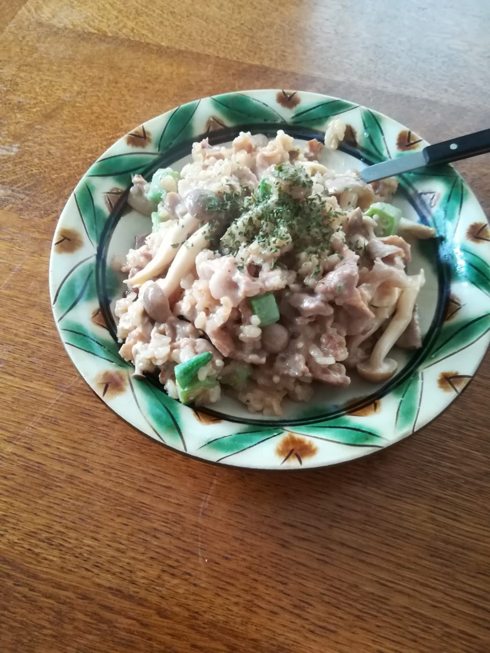 玄米豆乳リゾット風